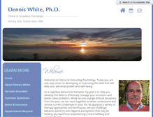 Tablet Screenshot of denniskwhite.com